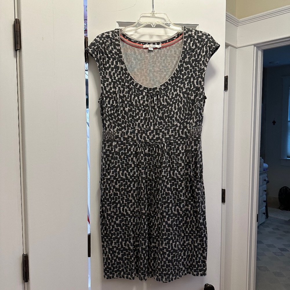 Boden Casual Weekend Dress, gray, size 8